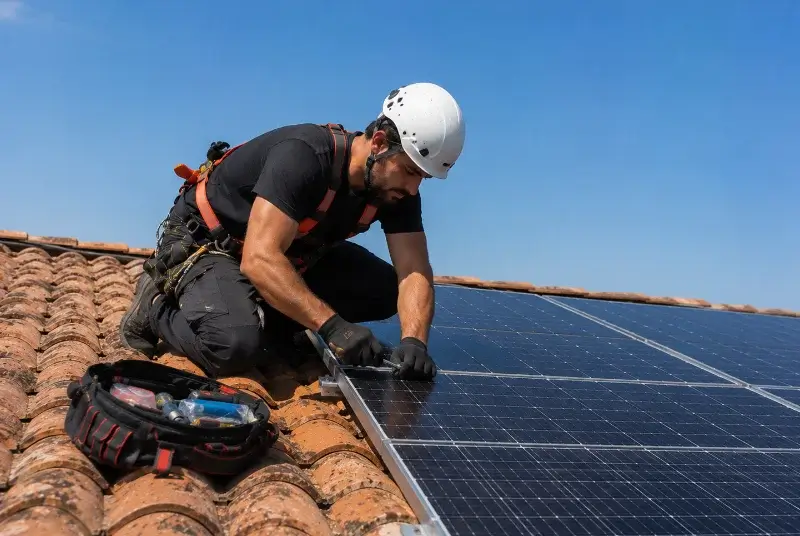 Maintenance et monitoring de panneaux solaires à Réalmont