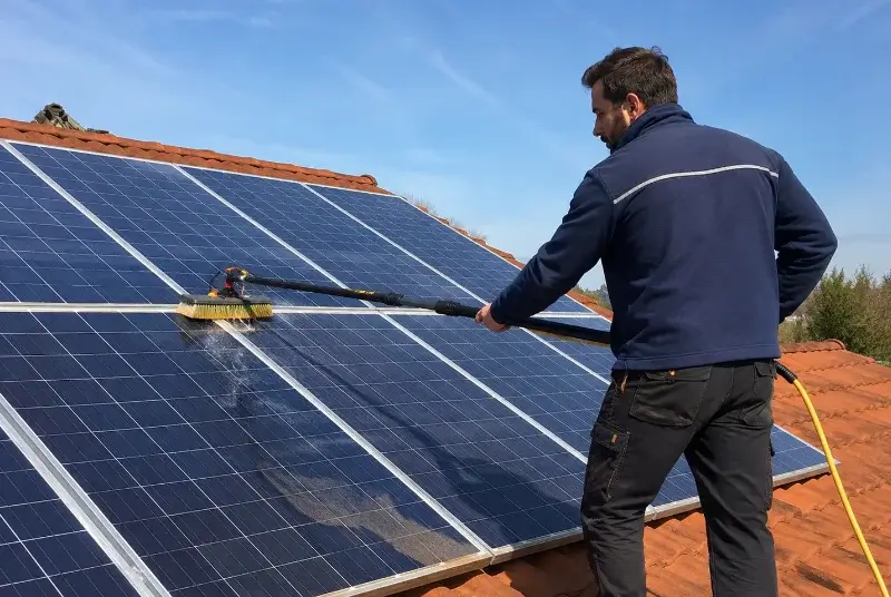 Nettoyage et entretien de panneaux solaires à Réalmont