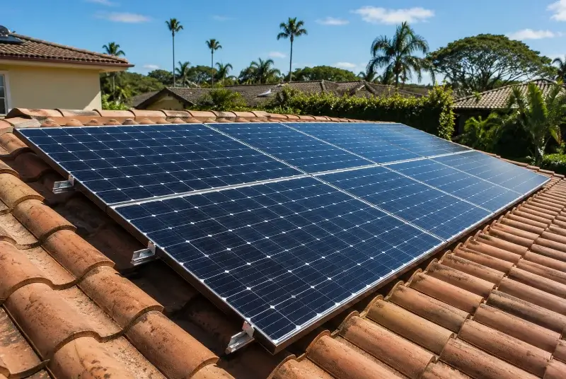 Installation de panneaux solaires à Réalmont